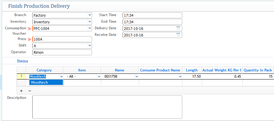 Finish Production and Delivery